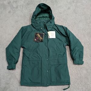 NWT VTG EDDIE BAUER Ridge Line Gore-Tex Goose Down Insulated Parka Womens Sz Med